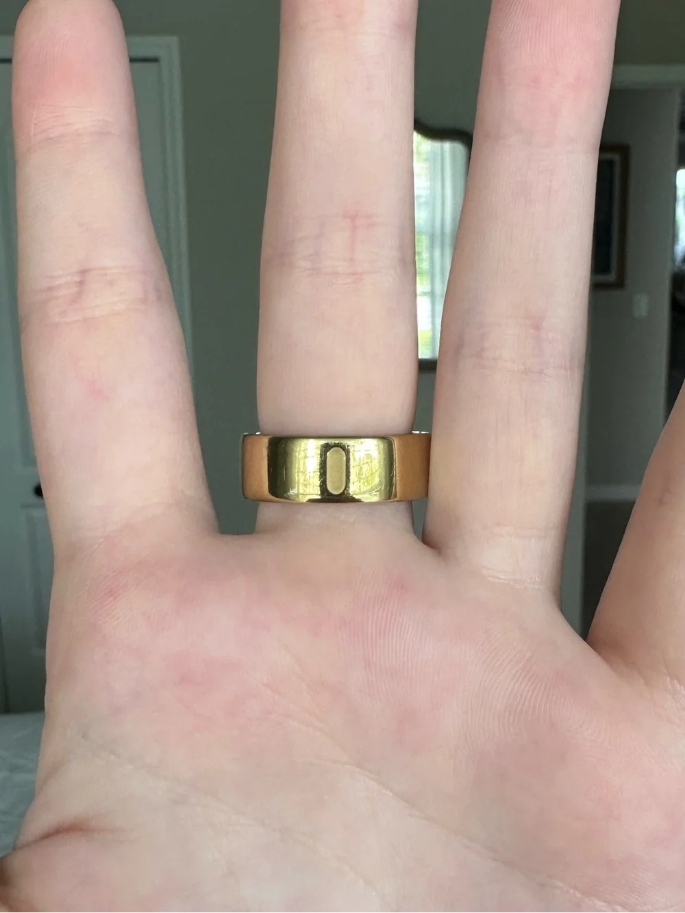 Oura gold finish